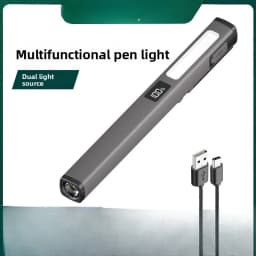 New long battery life maintenance led pen light USB charging lighting multi-function maintenance work light outdoor flashlight