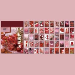 50 sheets Ins Style Sticker Book Washi Paper journal DIY Material Decoration Sticker Memo Pad Scrapbook Stationery