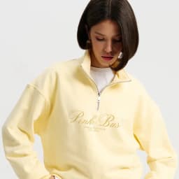 European Stylish Wine Red Sweater Zip Turn-down Collar Sweatshirt Retro Oversize Pullover Autumn Large Size Leisure Women Tops