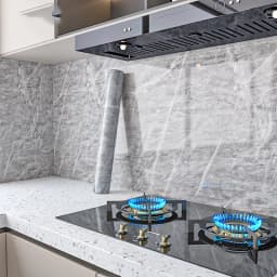 40cm Width Marble Self Adhesive Wallpaper Vinyl Wall Stickers Waterproof Contact Paper For Kitchen Decorative Film Home Decor