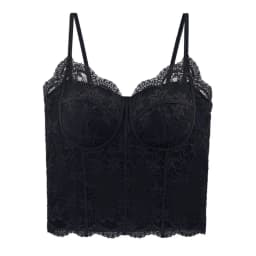 Chic Mesh Flower Slim Lace Crop Top Bottoming Shirt Sweet Girl's Vest Top Spicy Girls Style Summer Camisole with Pads Women