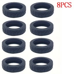 8PCS Luggage Wheels Protector Silicone Wheels Caster Shoes Travel Luggage Suitcase Reduce Noise Wheels Guard Cover Accessories