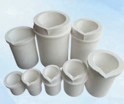 Ceramic Crucible for Jewelry Casting Ideal Melting Dish for Gold Silver Precious Metals Refining DIY Jewelry Making Tool