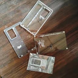 DIY Door Hinge Mounting Plate With Holes For Home Kitchen Cupboard for for BB Stubby aio RAGA SSPP switch panels Doors Furniture