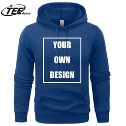 Your Own Design Brand Logo/Picture Custom Men Retro Hoodies Fashion All-match Fleece Clothing Loose Pullovers Unisex Soft Wear