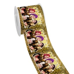 K P Girl Group D H W 5yards Grosgrain Ribbon Satin Ribbon for Wrapping Hair Bow DIY Decoration Gift Packing Key FOB Ribbon