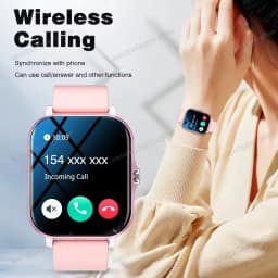 Smart Watch For Android IOS Watches 2.01inch HD Display Bluetooth Call Message Alert Music Sports Mode Smartwatch Men Women HT30