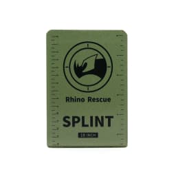 RHINO RESCUE First Aid Splint 36" X 4.3" Green-Gray, Keep Bones in Position For Camping Hiking Fixture Bone Emergency Kit