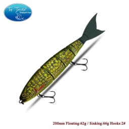 Top tackle industries Swimbait Lure Jointed bait Floating Sinking Giant Bait Floating fure Bait Bass fsihingLure GiantBait