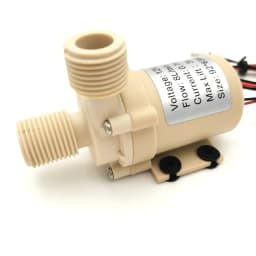 Food Grade DC 12V Water Pump Circulating High Temperature Resistant Brushless Pump Can Use in Hot Water