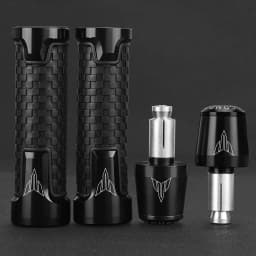 For YAMAHA MT 01 MT03 MT-07 MT 09 MT10 MT15 MT25 MT125 2001-2024 Motorcycle Handlebar Grips Handle grip Ends Plug Slider Caps