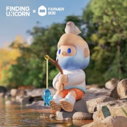 Farmer Bob Encounter In The Wild Series Anime Action Figure Guess Bag Ornament Figurines Home Decor Desktop Dolls Model Gift