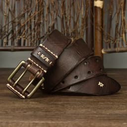 3.8CM Men High Quality Genuine Leather Brass Buckle Belt Luxury Designer Belts Men Pure Cowskin Fashion Strap Male Jeans for Man