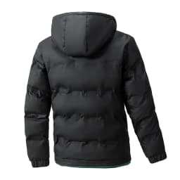 New Comfortable Hooded Fashion Solid Men Parka Winter Thicken Keep Warm Windproof Jacket Outdoors Loose Casual Versatile Coat