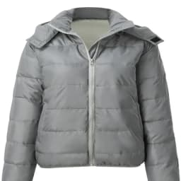 Thermal-Insulated Reflective Parka Jacket Unisex Winter Coat Detachable Hood Night Commuting Safety Outerwear Cycling Outdoor