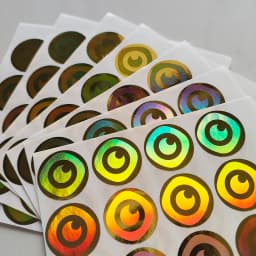 100pcs 2cm PROTECTIVE SECURITY HOLOGRAM WARRANTY VOID IF REMOVED Silver Tamper Evident Label Warranty Void Sticker Removal Proof