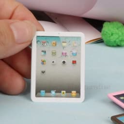 Mini Mobile Phone Ipad Laptop Notebook Macbook Miniature Model Toys For Blythe Bjd Ob11 Dolls 1/6 Dollhouse Scenes Accessories