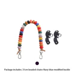 HAVREDELUXE Beaded Decorative Chain For Longchamp Mini Bags Into Colorful Handheld Non Destructive Modification shoulder Straps