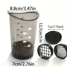 Multifunctional Stainless Steel Slicer Dicer, Fruit Vegetable Strawberry Cutter
