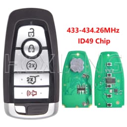 HE M3N-A3C108397 ID49 Chip 433-434.2MHz Car Remote Key 164-R834 For Ford Expedition Explorer Mustang Lincoln Navigator 2023 2024