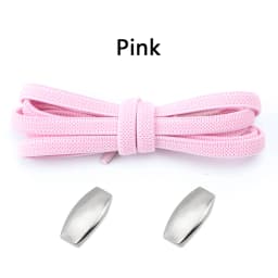 1Pair Elastic Laces Sneakers New Lock Flat Shoelaces Without ties Kids Adult No Tie Shoelace Rubber Bands Shoes Accessories