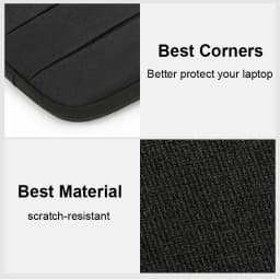 Carry Laptop Bag Sleeve with Front Bag 13 14 15 15.6 inch Notebook Case for Macbook 13.3 15.4 Computer Handbag Laptop Briefcase