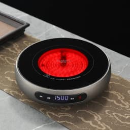 1500W Ultra thin Electric Ceramic Stove Timing Tea Maker Keep Warm Electric Tea Stove 8 Gear Heating Stove Boiling Water Heater