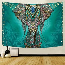 Indian Mandala Wall Hanging Tapestry Boho Wall Cloth Tapestries Decor Psychedelic Hippie Bohemia Wall Carpet Bedroom Decoration