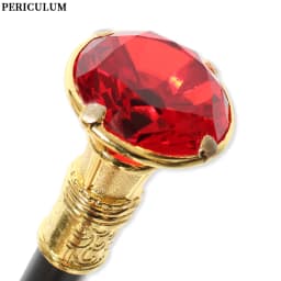 10 Colors Shiny Gold Crystal Gem Top Walking Cane Detachable Vintage Walking Stick Cosplay Party Prop for Men And Women