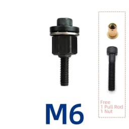 Rivet Nut Gun Head Riveter Adapter Tool Manual Riveter Rivnut Tool Accessory for Nuts M3 M4 M5 M6 M8 M10 Simple installation