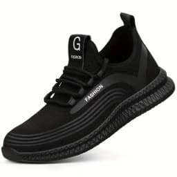 Steel Toe Protective Work Shoes Anti Smash Safety Shoes Men Women Light Work Sneakers Breathable Anti-Stab Indestructible Shoes