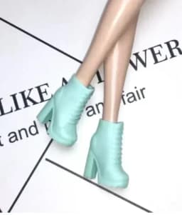 New styles Doll shoes high heel boots accessories flat shoes toy shoes for your 1/6 BB dolls A199