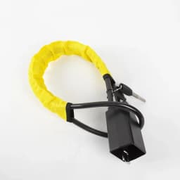 Car Steering Wheel Lock, Bold Cable Handlebar Lock, Car Seat Belt Buckle Lock Universal
