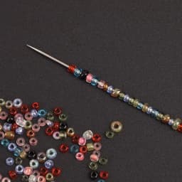 30pcs Metal Beading Needles For Beads Threading String Tambour/Jewelry Bracelet Necklace Making Pins Cord Tools Pins DIY