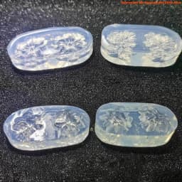 E06E Reusable Small Flower Shaped Silicone Mold Reusable Crafting Moulds Suitable for Handmade Jewelry and Desktop Displays