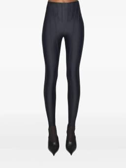 GALCAUR Solid Spliced Folds Chic Trousers Female High Waist Slimming Streetwear Basics Women's Pants Autumn Fashion New Style