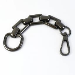2/5Pcs Deepeel 18cm Metal Chain Bag Shoulder Strap Extension Chains Handles D Ring Adjust Lobster Buckles DIY Hardware Accessory