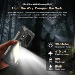 Blackview OSCAL PILOT 5 Rugged Smartphone 5G AI 6.67" 120Hz Display UNISOC T8100 CPU 8GB 256GB 15000Amh 5W Speaker NFC CellPhone