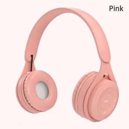 Y08 Wireless Bluetooth Headphone Macaron Headphones Stereo Headband Gaming Headset with Mic Gamer Girl Gift for Mobile Tablet