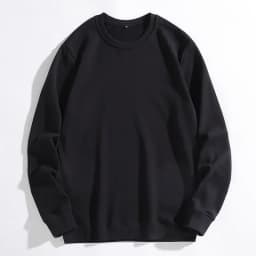 New Spring Autumn 100% Cotton Sweatshirt Men Pullover O Neck Tees Streetwear Couple Hoodies Sweatshirts Tops Mens Clothing 2025