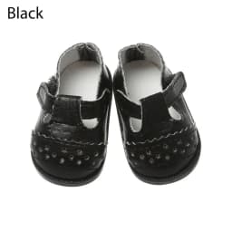 6.5cm Doll Shoes PU Leather Mini Shoes Suit For 16 Inches Doll Clothing Toys Baby Gifts Doll Accessories DIY Cool Girl`s Toy