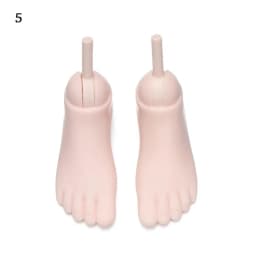 1/3 Dolls Body Parts Accessories Plastic Replacement Movable Hands Foot For 1/4 Doll Organ Accessories DIY Dressing Toy