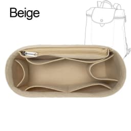 Women's Handbag Backpack Felt Liner Bag For Longchamp Le Pliage Backpack Bag Travel Bag Insert Liner Purse Organizer Pouch