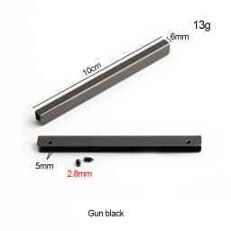 38/50/90/100MM Metal Corner Screws Edges Protector Buckles For DIY Bags Purse Shoulder Strap End Stopper Clasp Clip Accessories