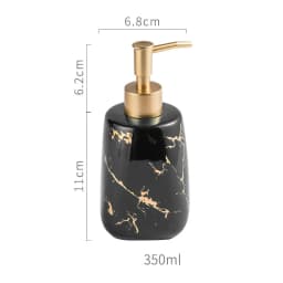 350ML Travel Bottles Liquid Soap Dispenser Bottle Empty Press Type Shampoo Body Wash Lotion Bottle Bathroom Accessories