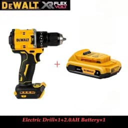 DEWALT DCD805 20V Brushless Cordless Impact Drill Combo Kit Electric Screwdriver Hand Drill With Lithium Battery Full Set
