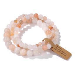 3pcs Natural Stone Amazonite Bracelet 4 6 8 mm Beads Pink Zebra Tree Agates Stretch Elastic Bracelet Set For Women Men Jewelry