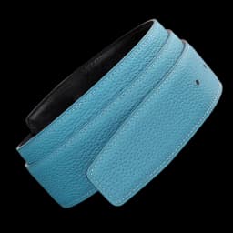 No Buckle Luxury Ultra-thin Pointed New Mens Litchi Grain Holes Belt Brand Male Genuine Two Sides Strap Jeans Belts 3.2/3.8cm
