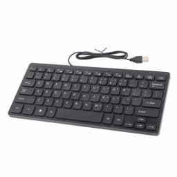 Mini Keyboard Mini Keyboard USB Wired Waterproof Multimedia Kaypad Portable Laptop Accessories K1000 USB Keyboard Wired Keyboard