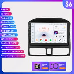 2din Android Auto Radio for Honda CR-V CRV 2002 - 2006 2003 Car Multimedia 7862 Video Player Carplay GPS 2 Din Stereo Head Unit